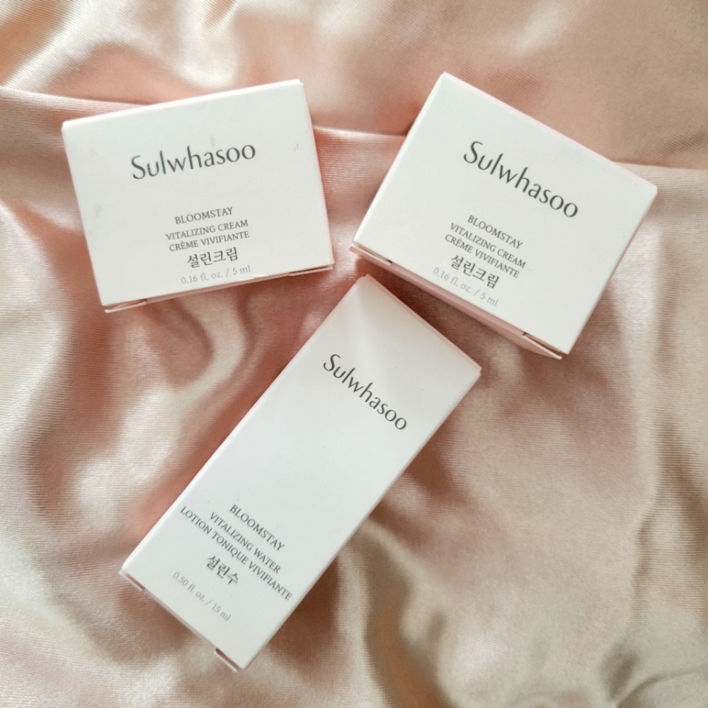 Sulwahsoo Bloomstay Vitalizing Cream 5ml x2 Sulwahsoo Bloomstay Vitalizing 15m